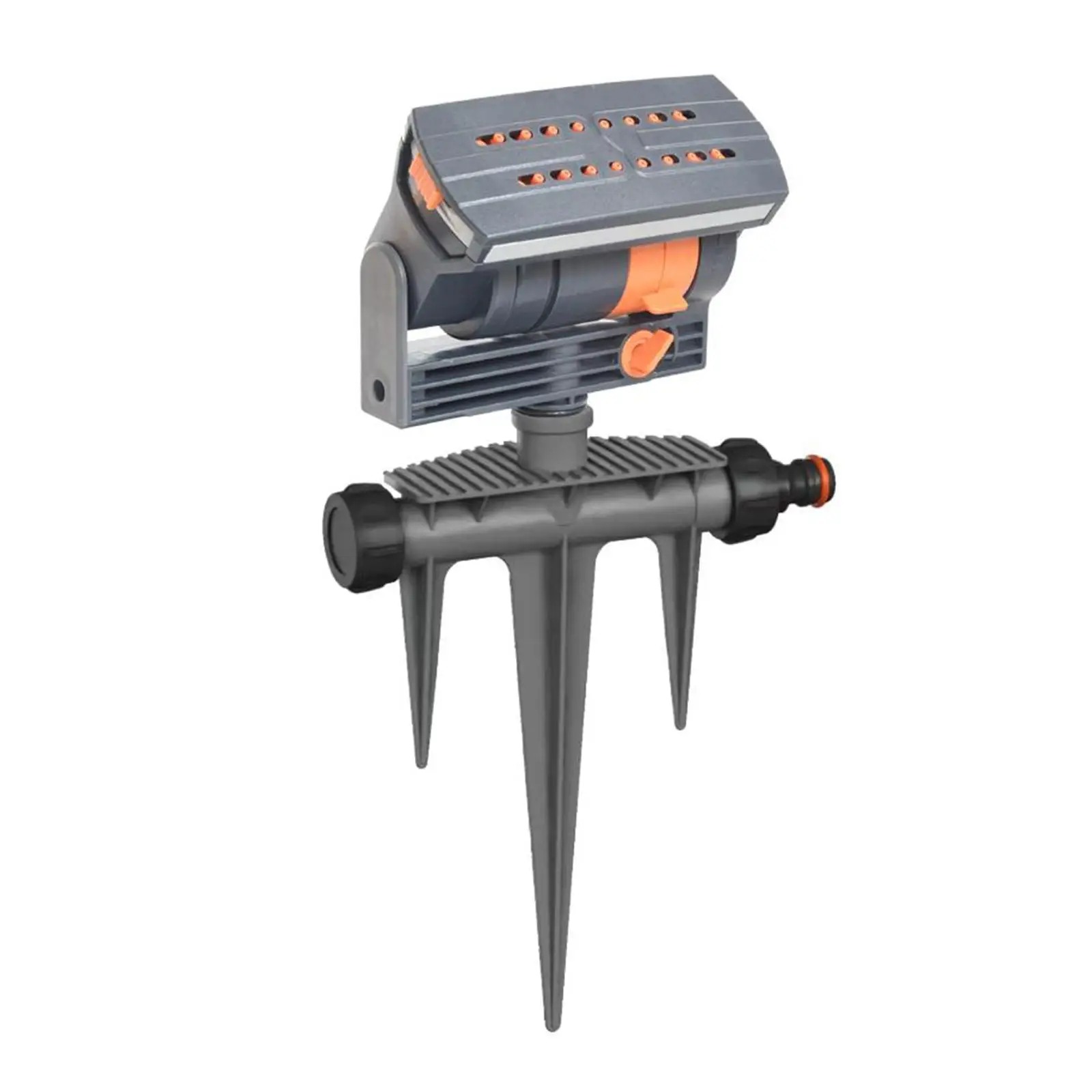 Garden Watering System Adjustable Oscillating Sprinkler Compact Durable ABS Water Sprinkler for Yards and Flowerbeds