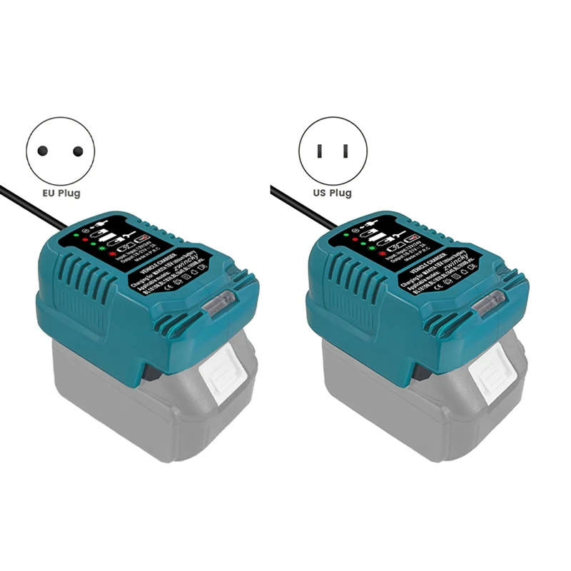 휴대용 미니 배터리 충전기, 마키타 18V 리튬 이온 배터리, BL1415 BL1420 BL1815 BL1830 BL1840 BL1860