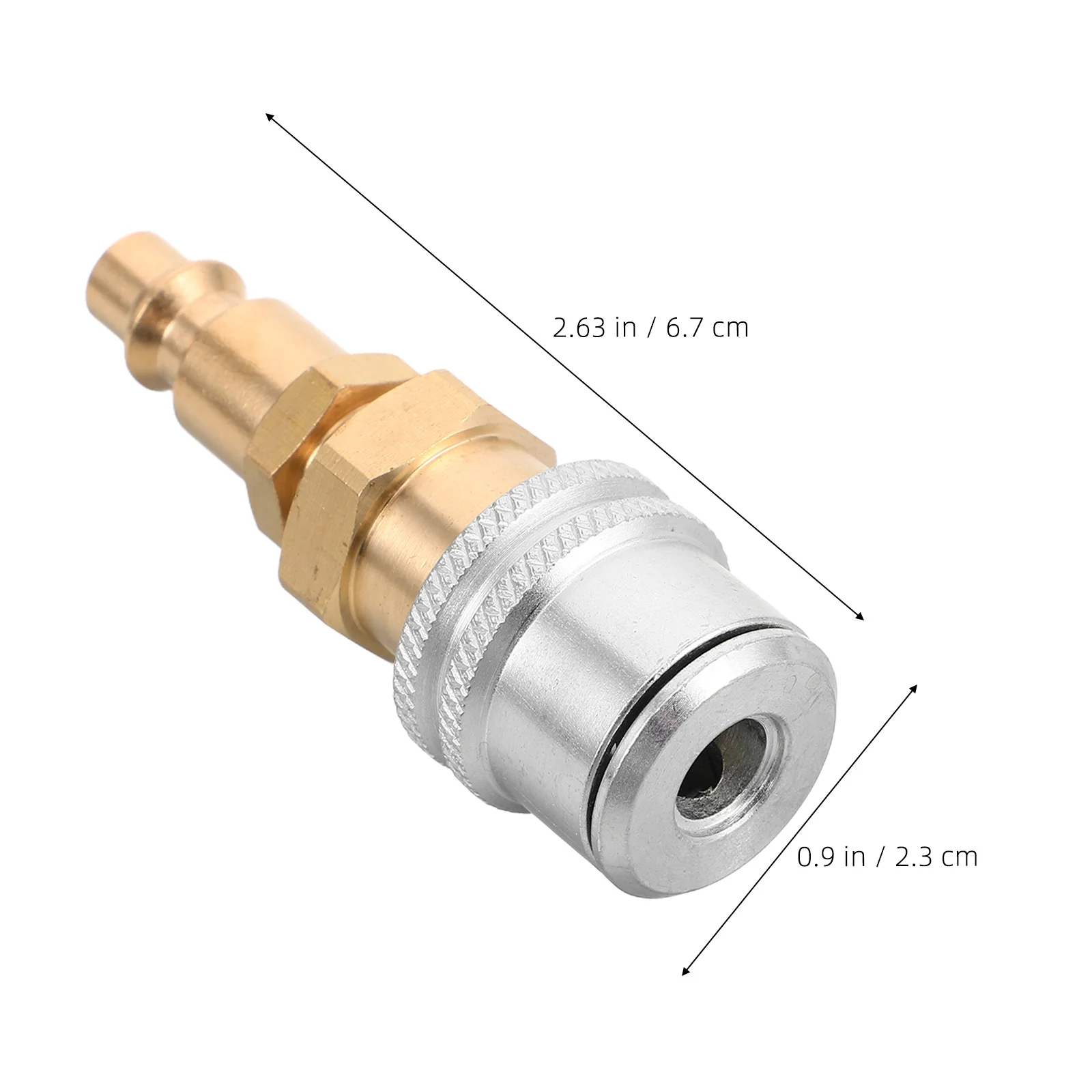 1개 타이어 인플레이터 척 메탈 잠금식 에어 척 에어 컴프레서 펌프용 퀵 커넥트 인플레이션 노즐 어댑터 수리 도구