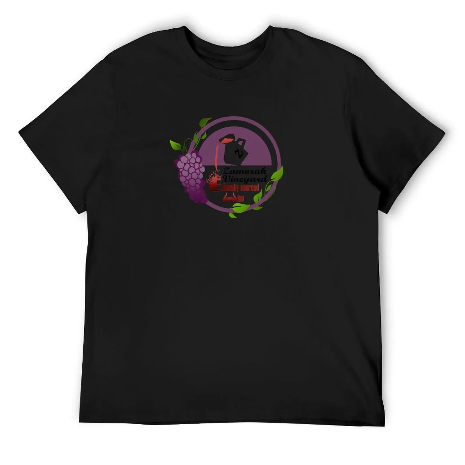 

Zamorak Wine Vineyard OSRS Ethically Sourced T-Shirt essential t shirt sweat tops outfits for men