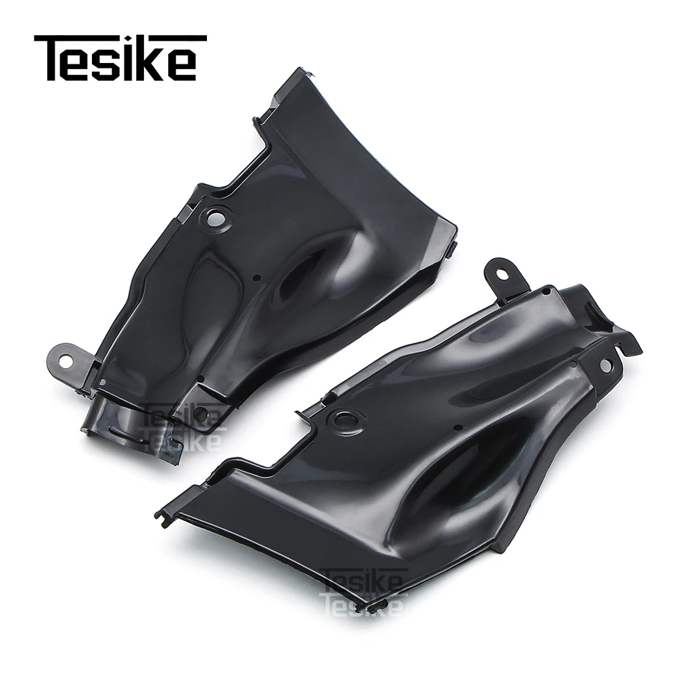 

Мотоциклетная крышка воздухозаборной трубы Ram, часть канала, подходит для YAMAHA YZF-R1 YZF R1 yzf-r1 2009-2014, опорная пластина впускной трубы