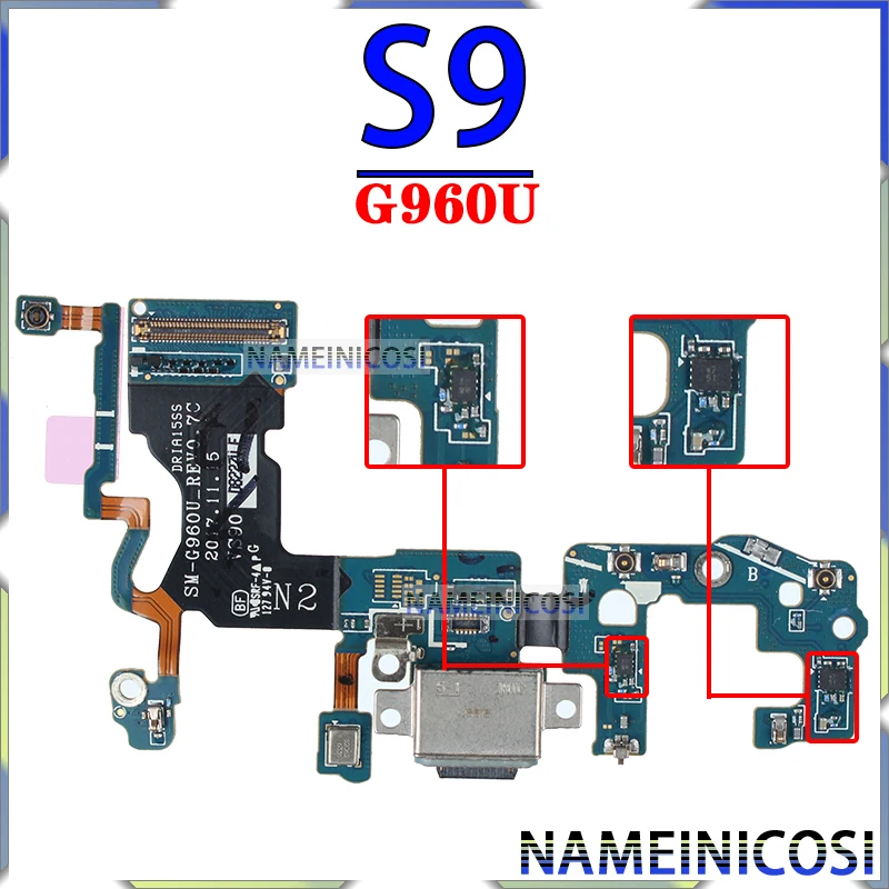 Usb Dock Charger Port for Samsung Galaxy G920 G925 G930 G950 G955 G960 G965 F U S6 S7 S8 S9 Edge Plus + Charging Board Module