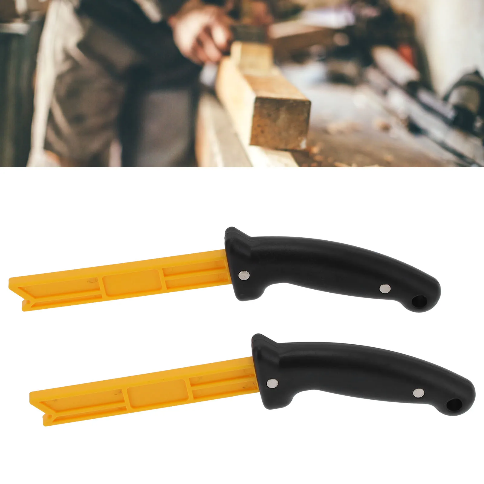 Vara magnética para carpintaria, abs, serra antiderrapante, resistente à ferrugem, ferramentas manuais, segurança para carpintaria