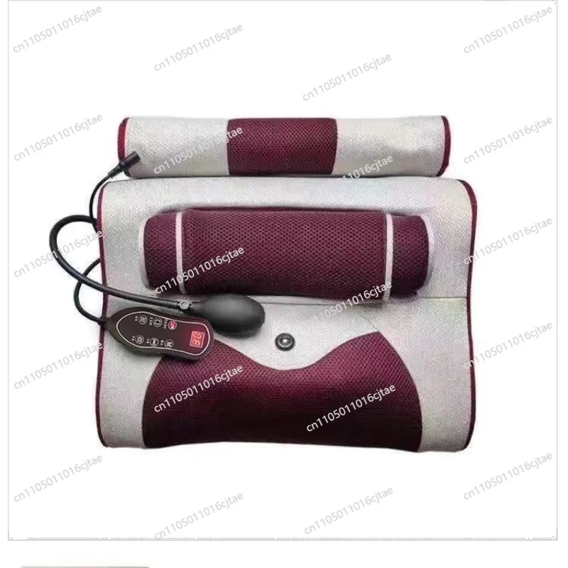 Cervical Massager Neck Lumbar Back Massager Massage Orthotics Multifunctional Wormwood Hot Compress Cervical Pillow