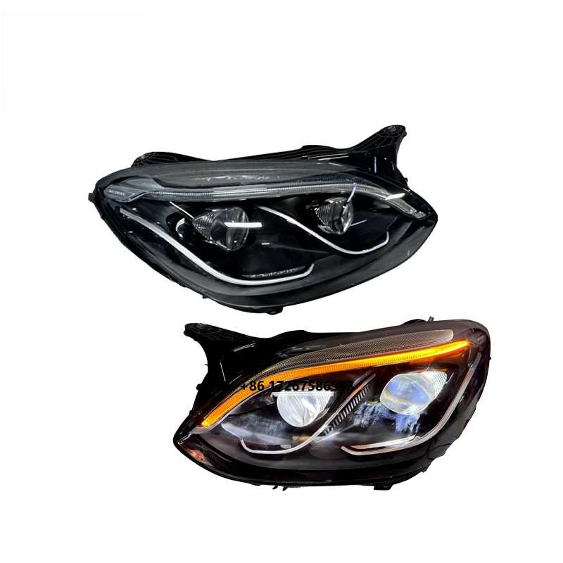 

Led Car Lights Headlight SLK 172 Led Front Headlight for SLK R172 2017 2018 LED 12V Original Plug and Play