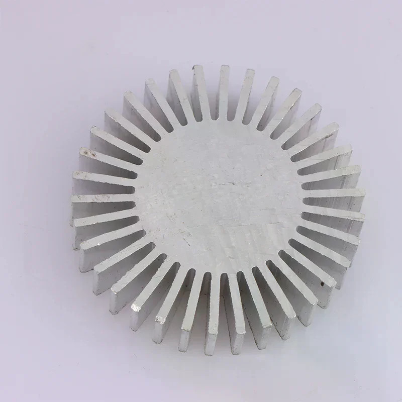 

1 шт. COB диаметр радиатора 50 мм 3 ~ 7 Вт высокая мощность светодиодный радиатор подсолнечник твердый радиатор круглый сплав алюминий