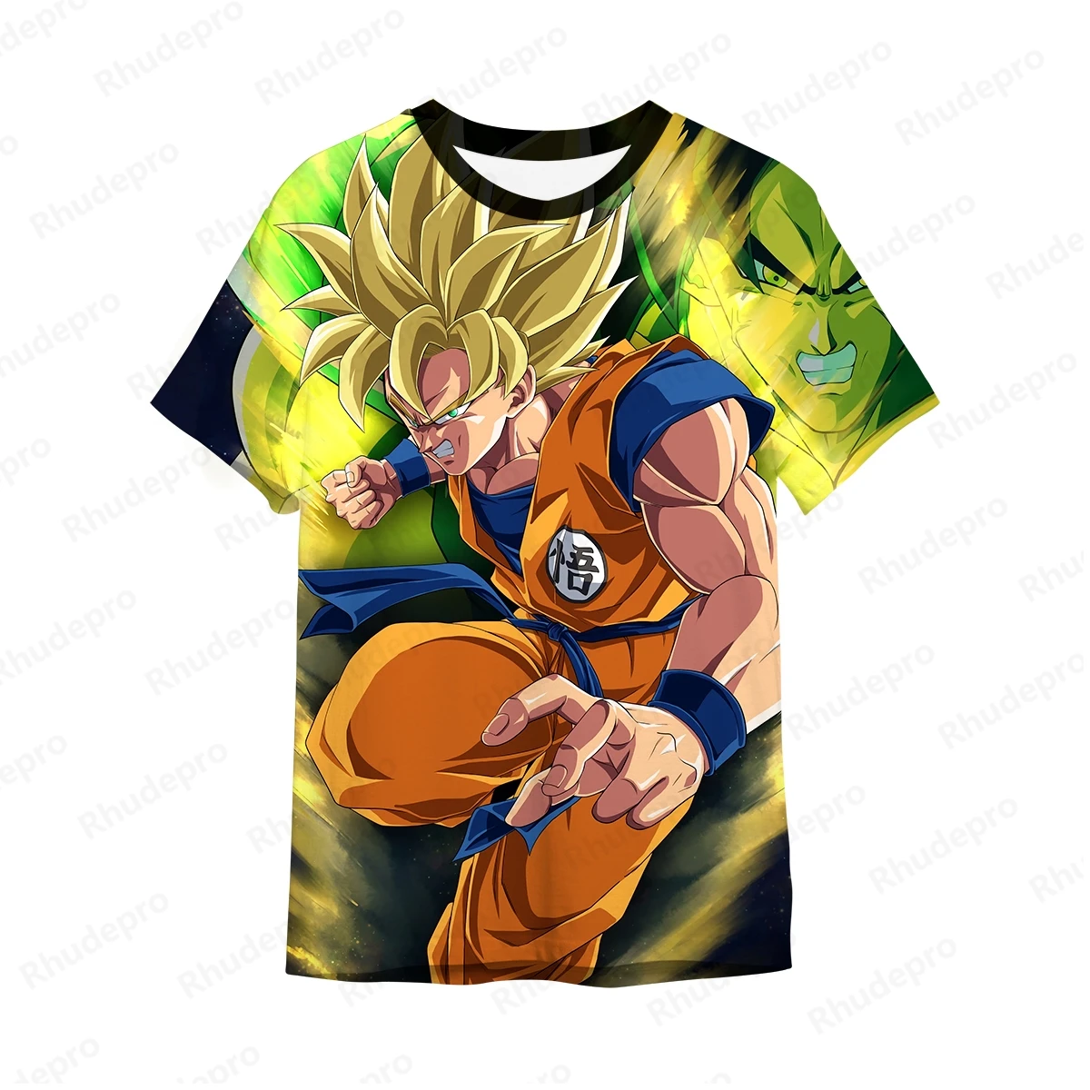 Stämme Männer T-Shirt Dragon ballz Hip Hop Kleidung Männer Kinder T-Shirt Y2k Tops Mode übergroße Goku Harajuku Stil Anime