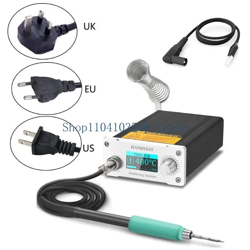 02DC مجموعة لحام متينة للإلكترونيات ولوحات الدوائر الإلكترونية وأجهزة الكمبيوتر DIY #3