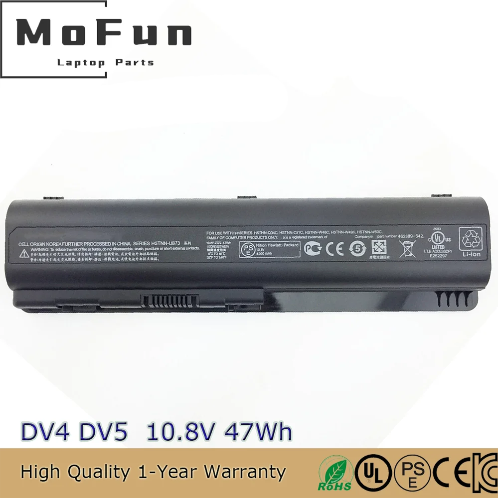 

Оригинальный аккумулятор для ноутбука EV06 10,8 В 47 Втч для HP Pavilion DV4 DV5 DV6 CQ40 CQ45 CQ50 CQ60 CQ70 G50
