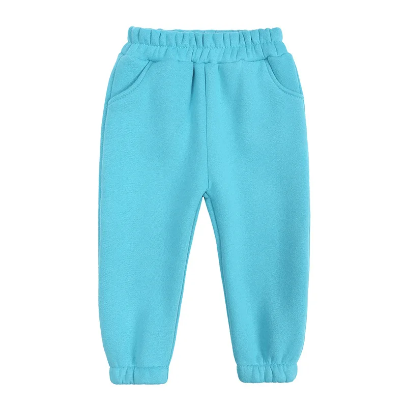 Boys Winter Thick Pants Girls Autumn Trousers Toddler Kids Tracksuits Tights