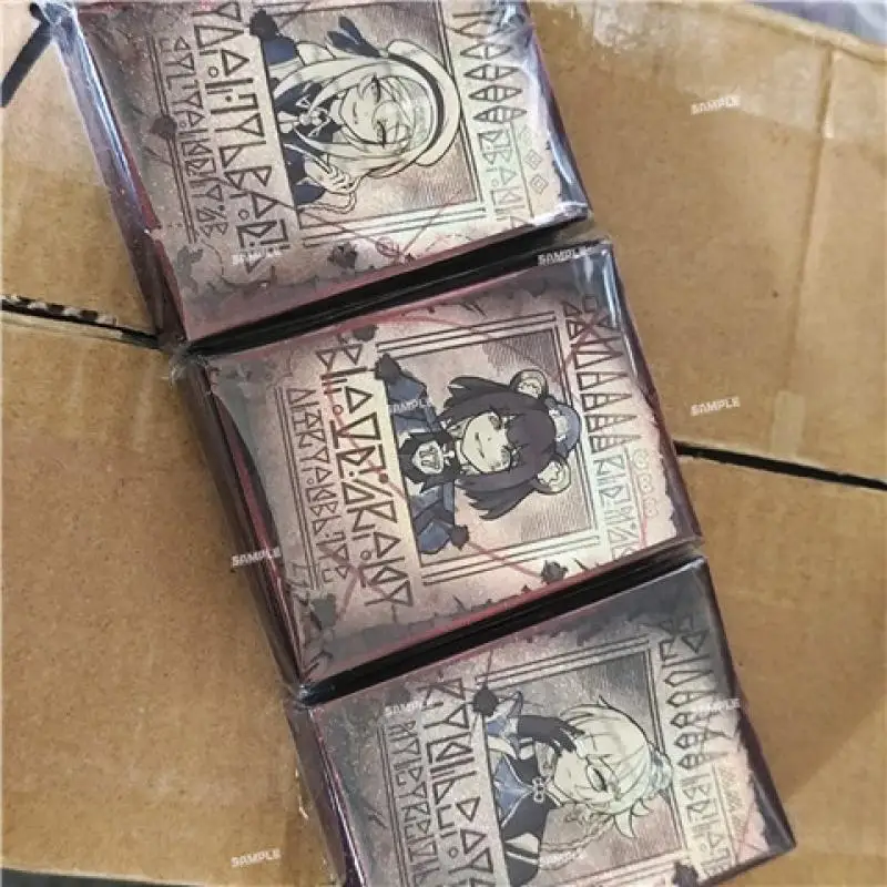 60 unidades/conjunto Yu-Gi-OH! Vorcado cartaz Dragon Tale Fymena Flash Card Sleeve Anime Jogo Coleção Cartão Capa Protetora Presente 63*90mm