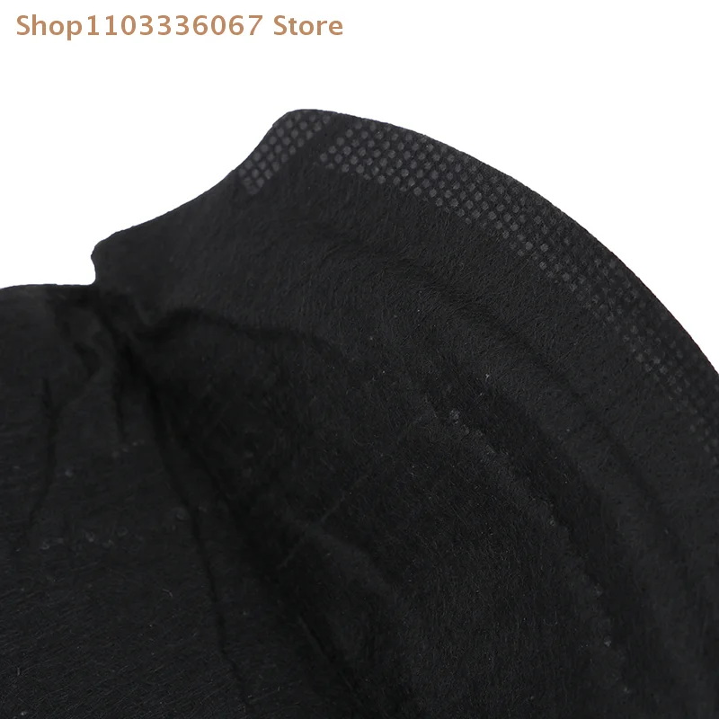 

[HM]10Pcs Disposable Sweat Pads Private Breathable Urine Pad Sweat Absorbing Paste Sanitary Napkin for Men Black