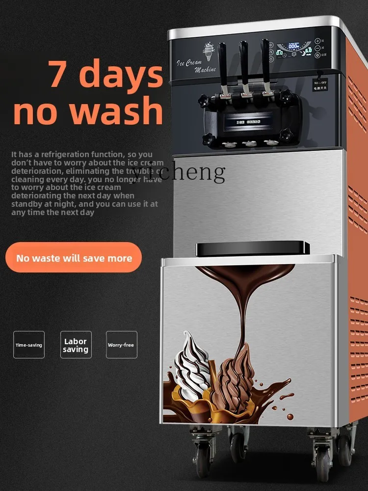 XL Ice Cream Machine Commercial Ice Cream Machine Automatic Cold Preservation Ice Cream Machine