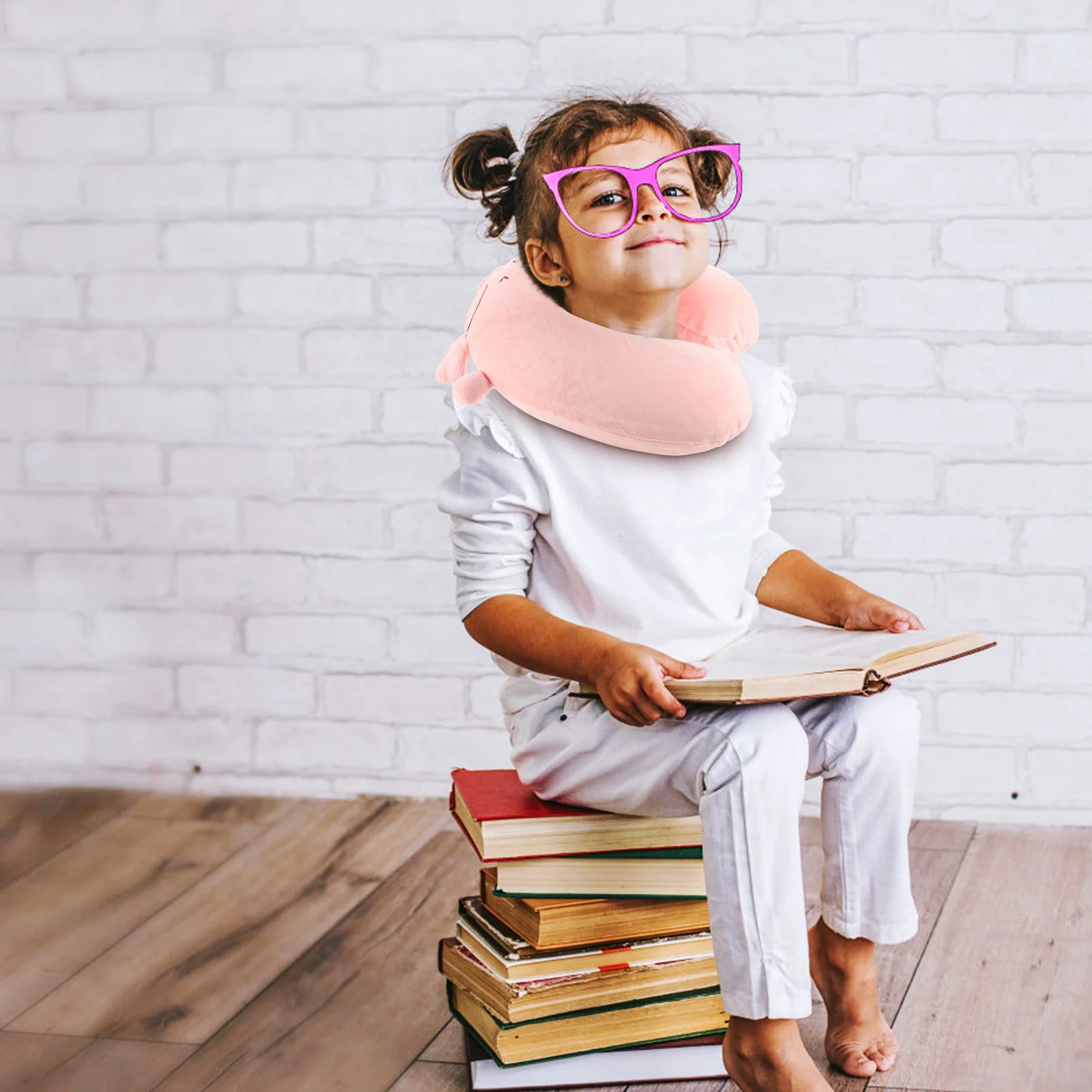 

1 set 1 Set Of Memory Foam Neck U-Shaped Travel Pillow Portable Cervical Support Pillow For Airplane Car Outdoor Napping