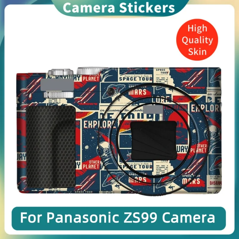 

Наклейка-наклейка для камеры Lumix ZS 99, наклейка ZS99, защитная пленка от царапин для Panasonic DC-ZS99, защитная пленка для камеры