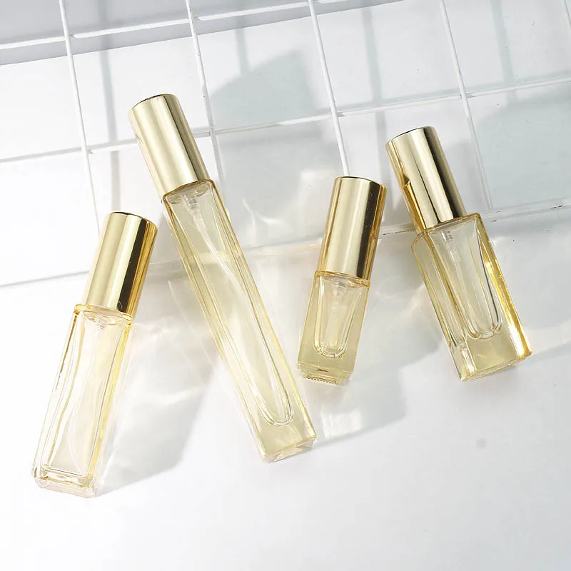 50-frascos-de-perfume-de-vidro-quadrados-de-3-5-8-10ml-mini-atomizador-recarregavel-com-tampa-dourada-para-amostras-de-viagem