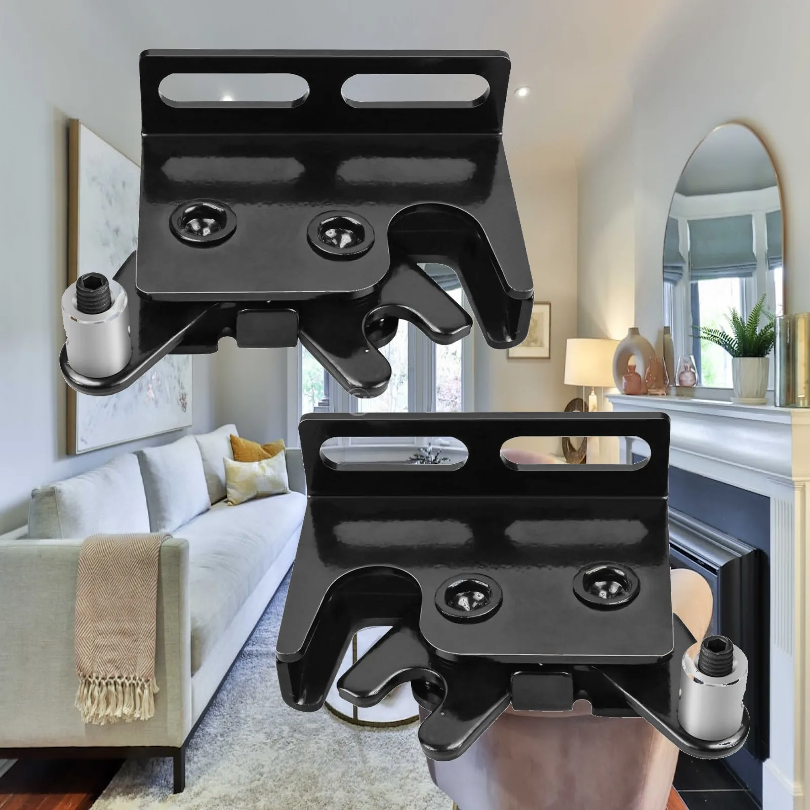 Premium Truck Cap Rotary Latch Direct Fitment Metal Spare Parts for Truck Cap Assembly Replacement