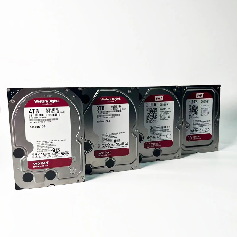 웨스턴 디지털 1TB 2TB 3TB 4TB WD 레드 NAS 메카니컬 하드 드라이브 5400 RPM 64MB SATA 3.5인치 NAS 전용 하드 드라이브 WD…