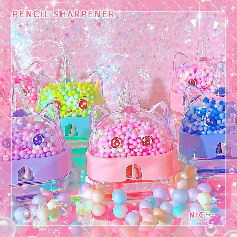 cute things Aesthetic kawaii pretty Stationery for school useful office supplies School supplies unicorn pencil sharpener