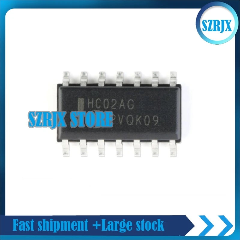 

100pcs/lot MC74HC02ADR2G SOP-14 MAX485ESA SOP-8 SGM3204YN6G 74HC373D SOP-20 W25Q16JVSNIQ SOP-8 chips Electronic new