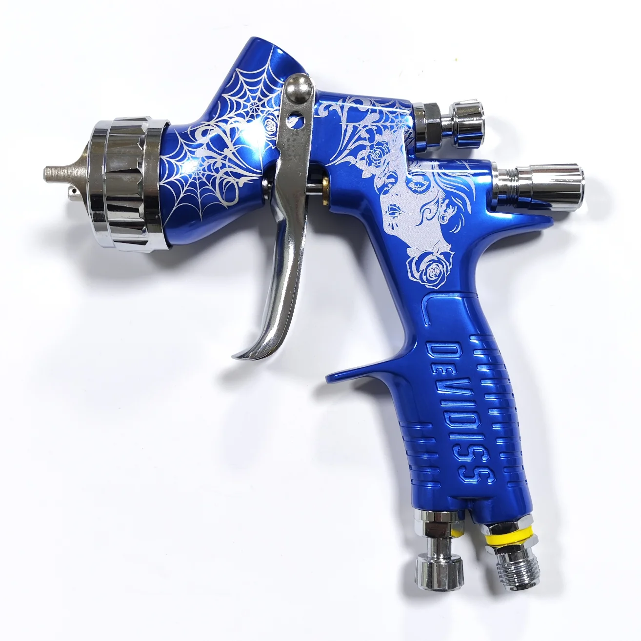

DeVidiss Pro LITE 1.3mm HVLP Spray Gun | TE20 Aluminum Body | 600ml Cup | Auto & Furniture Paint Tool