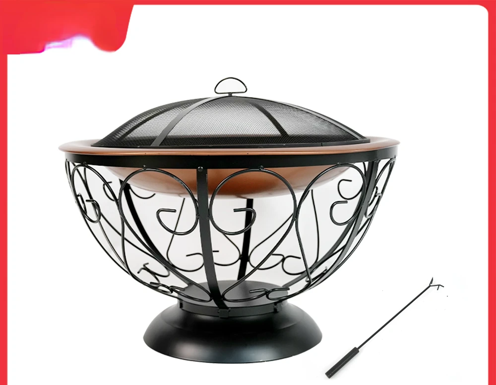 

Courtyard BBQ Grill Homestay Campfire Heating Dual-purposeOutdoor Multifunctional Brazier