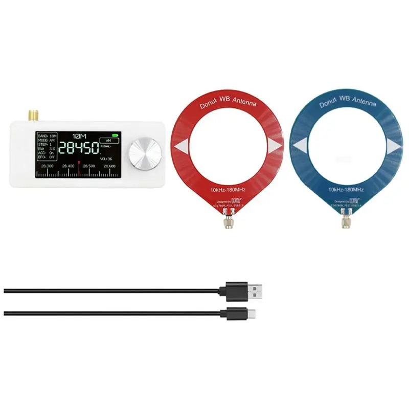 

Акция! Мини-радиоприемник SI4732 10 кГц-180 МГц, USB, AM/FM, карманный, вседиапазонный, с антенной