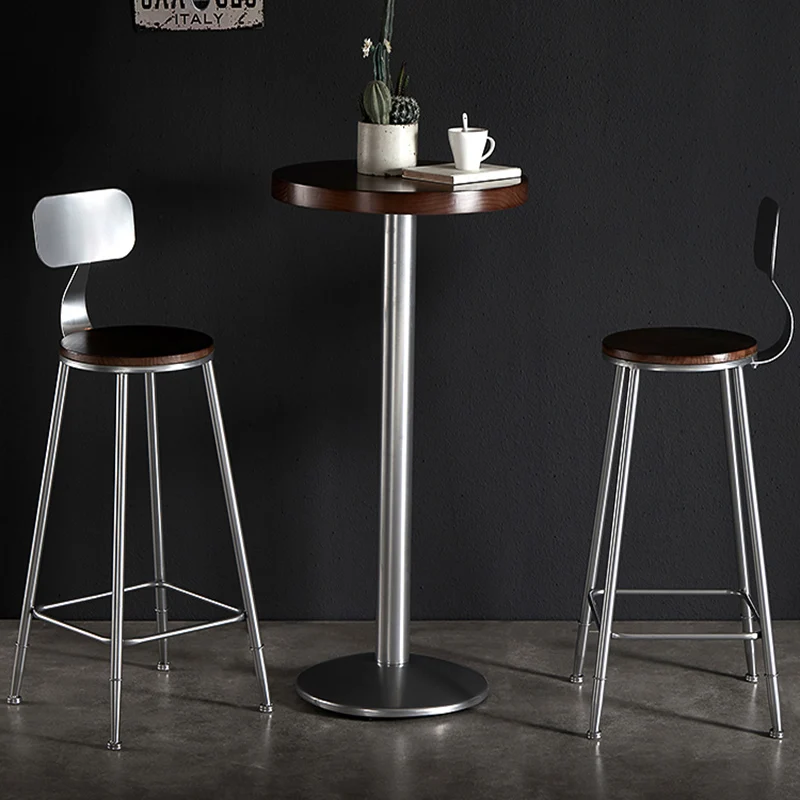 

Design Minimalist Bar Stools Relaxing Beach Accent Swivel Nordic High Bar Chairs Ergonomic Relaxing Taburete Alto Home Furniture