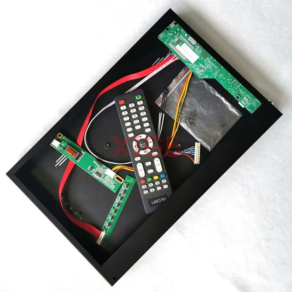 

Metal Case+Analog TV Controller Board Fit HT14P12 LP141E2 1400*1050 1CCFL 30 Pin LVDS DIY Kit VGA AV USB HDMI-Compatible 14.1"