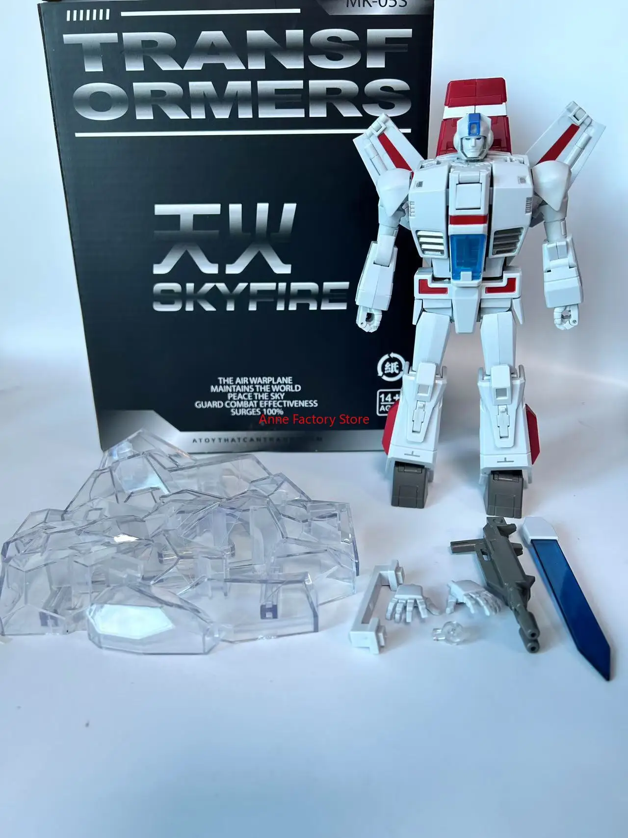 AUF LAGER JETZT Transformation MK-05 MK05 Jetfire KO Newage NA H45 Skyfire 18CM 7-zoll Action-figuren Spielzeug Geschenk Sammlung
