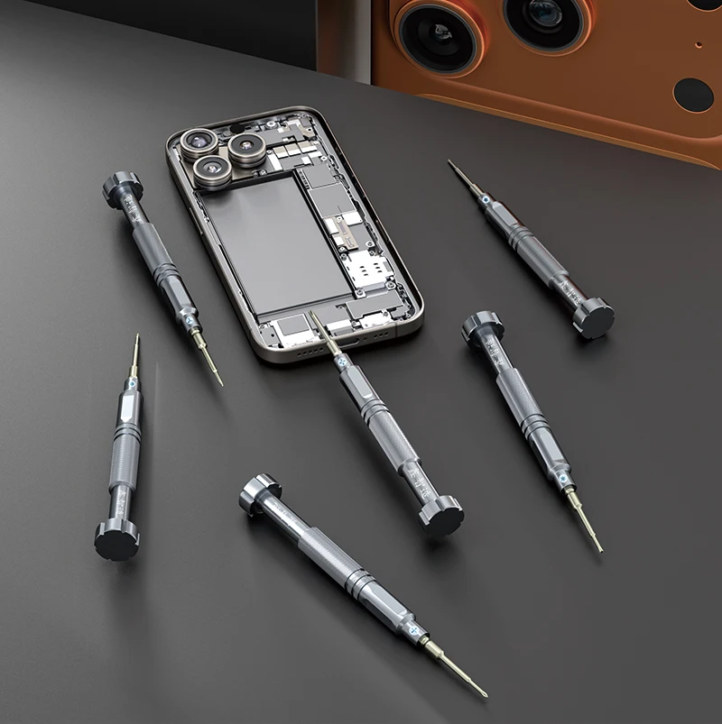 

XZZ Aluminum Alloy Precision Screwdriver Cross Triangle Medium Plate Android Hexagonal for Mobile Phones Repair Tools