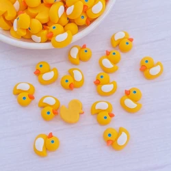 20Pcs New Mini Cute Cartoon Duck Series Flat back Resin Cabochons Scrapbooking DIY Jewelry Craft Decoration Accessorie