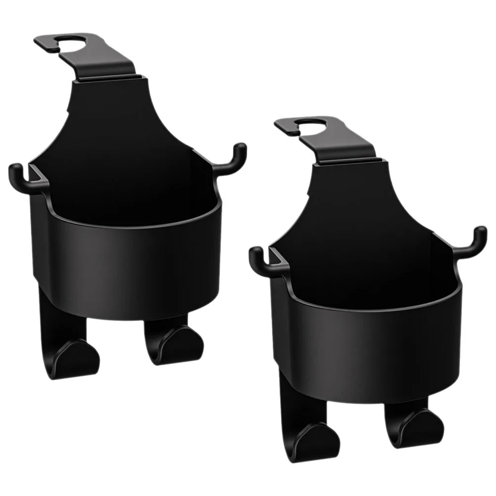

2Pcs Rear Seat Cup Holder for Car Multifunctional Headrest Mount Storage Compact Design for Phone Bottle Snacks Travel