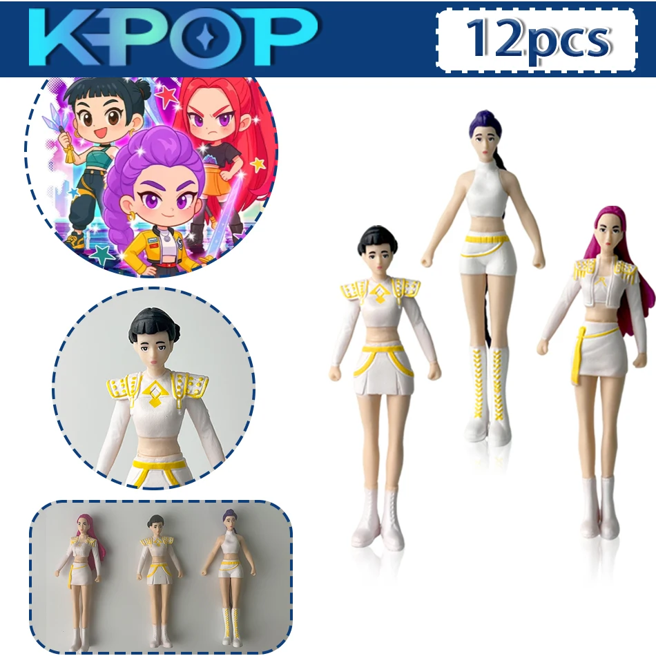 شخصية أنيمي Kpop شيطان الصيادين، موديل دي جوجيتي، بيريفيريكوس دي جوجوس أنيمادوس، ديكوريا دي إسكريتوريو، كول