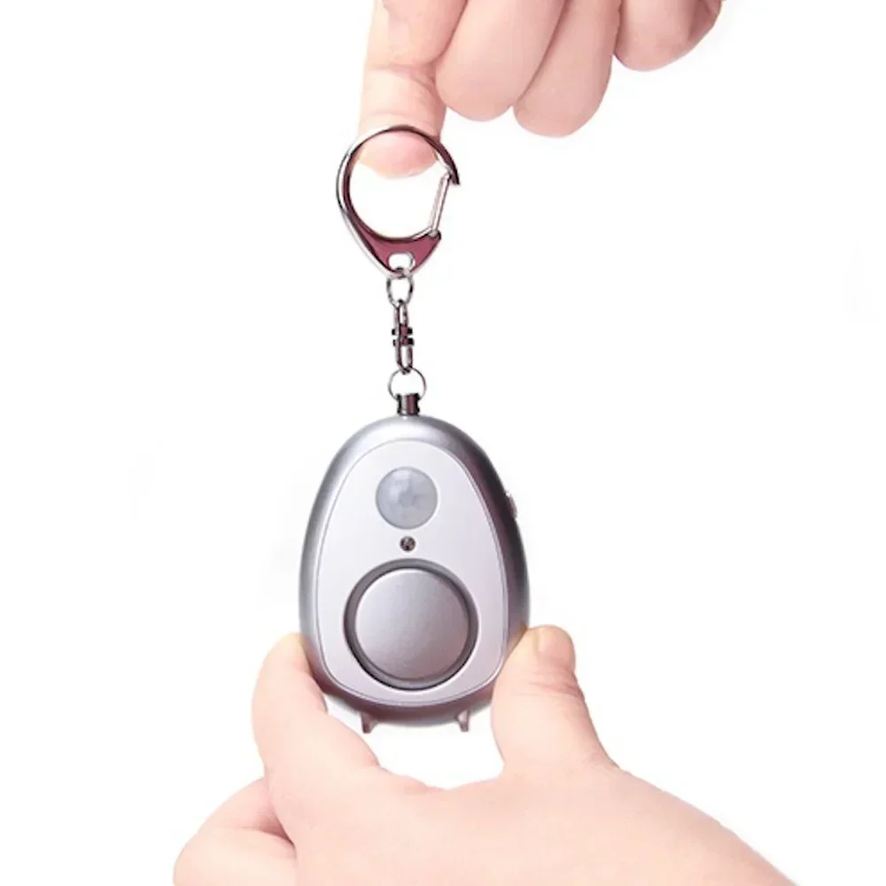 Anti - theft Alarm, Safety Keychain, Self - defense Alarm for Girl, Multifunctional Infrared Induction Worker Alarm for Hotel an