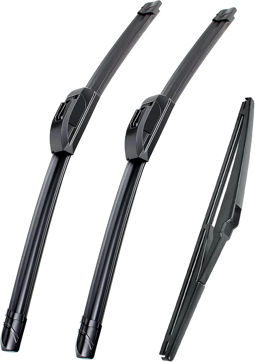 

Replacement for Toyota Prius 2004-2009 Silent Wipers - Front and Rear Windshield Wipers 26"/18"+16" Full Blade Set (3 Pack)