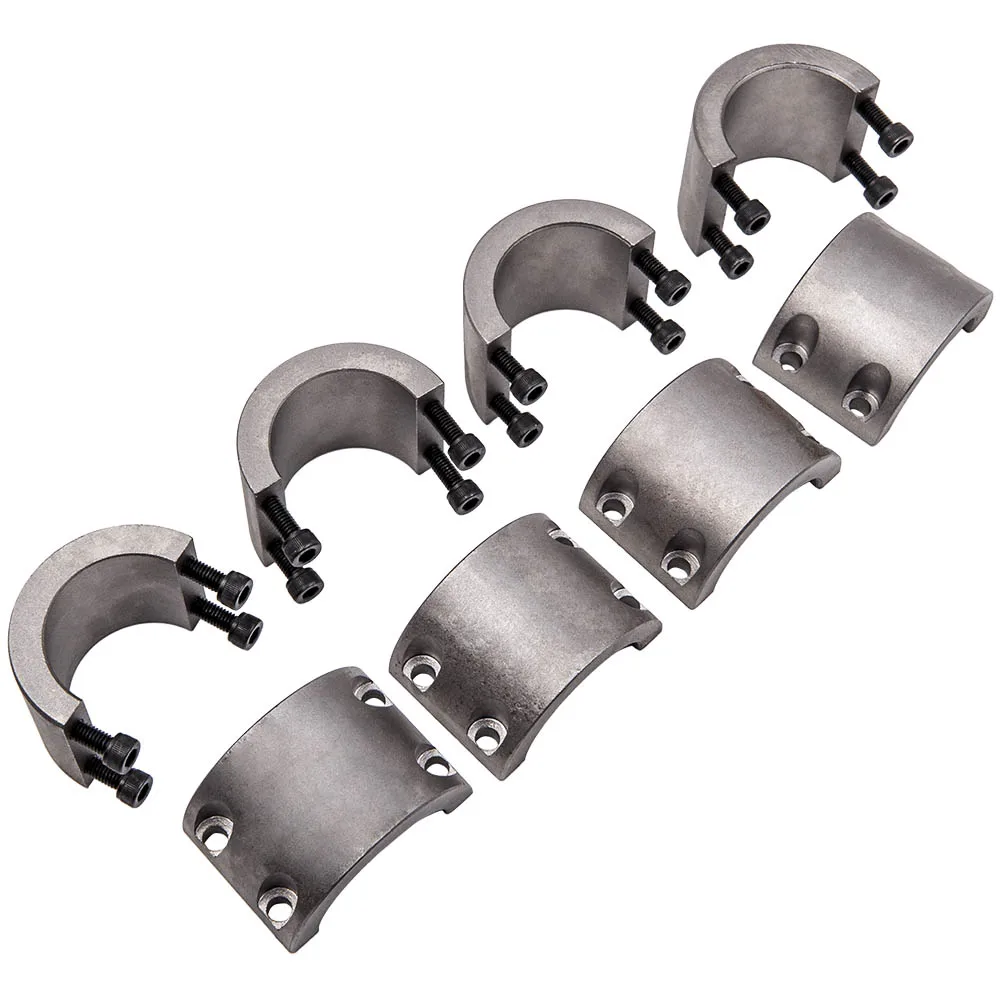 

Universal Fabrication Bolt On Connector Tube Clamp Weld I.D.1.75" Clamp 4 Pack