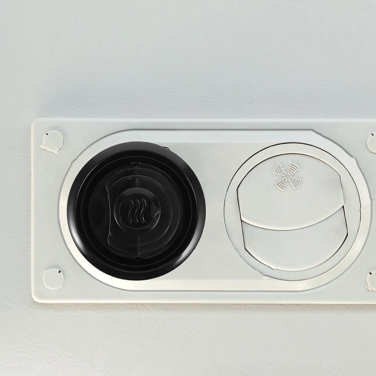 

Universal Rv Ac Air Conditioning Outlet Vent for Motorhome Bus Yacht Interior Ventilation Adjustable Airflow Direction Sleek