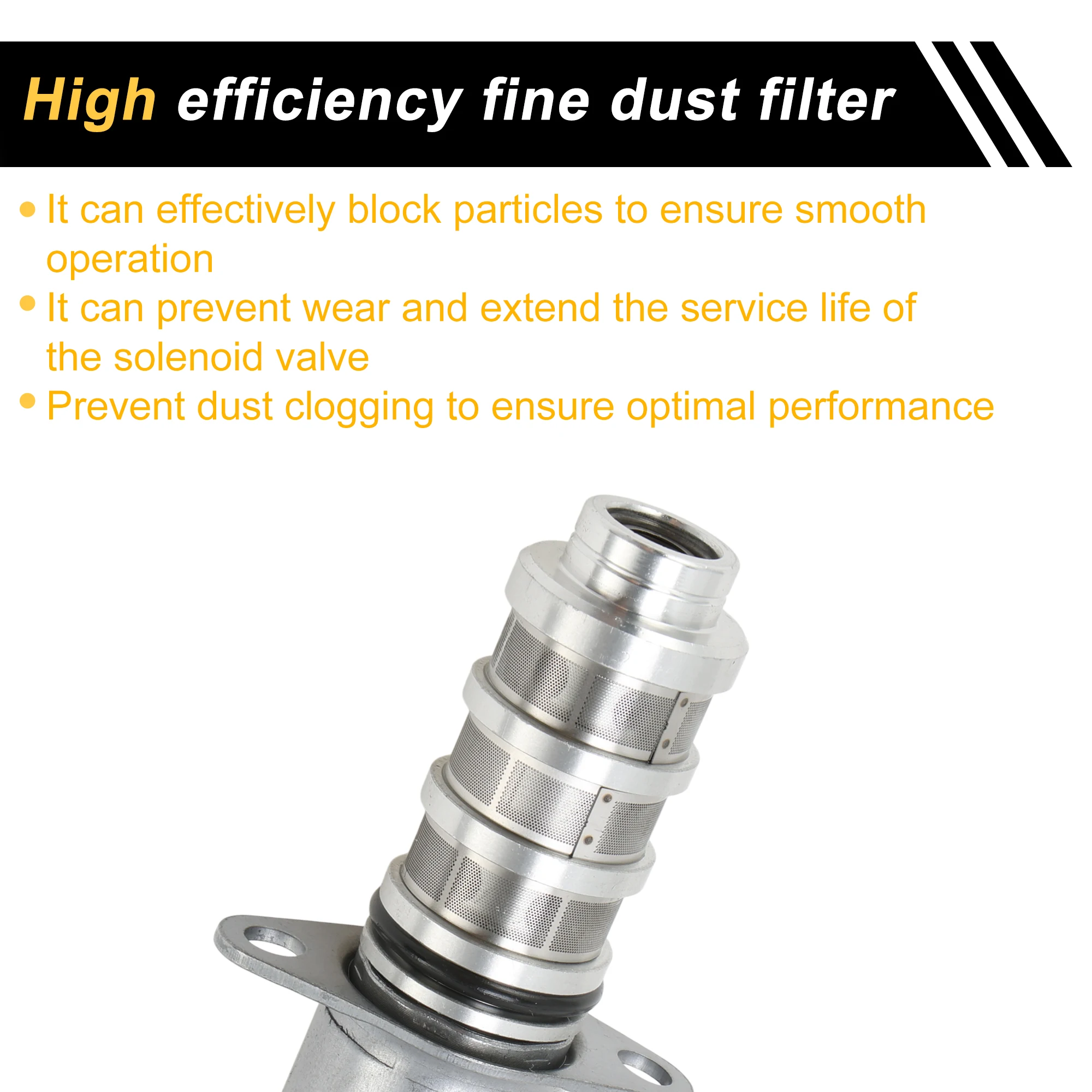 UXCELL Valvola di controllo dell'olio dell'albero a camme del motore per Porsche Panamera 10-15 No.94810530407