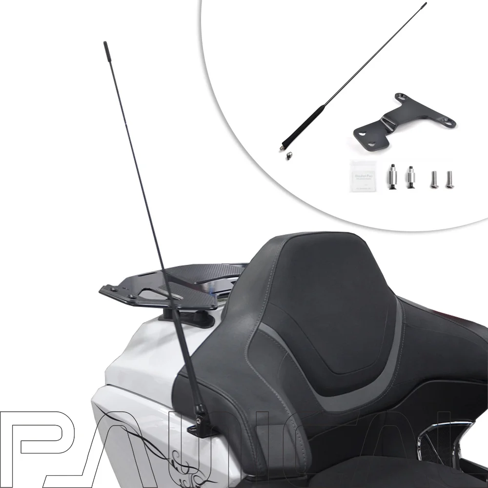 

PANICAL rear seat antenna bracket for Honda GoldWing GL1800 DCT 2021-2025 Motorcycle Flagrobe Bracket Base Bracket Base