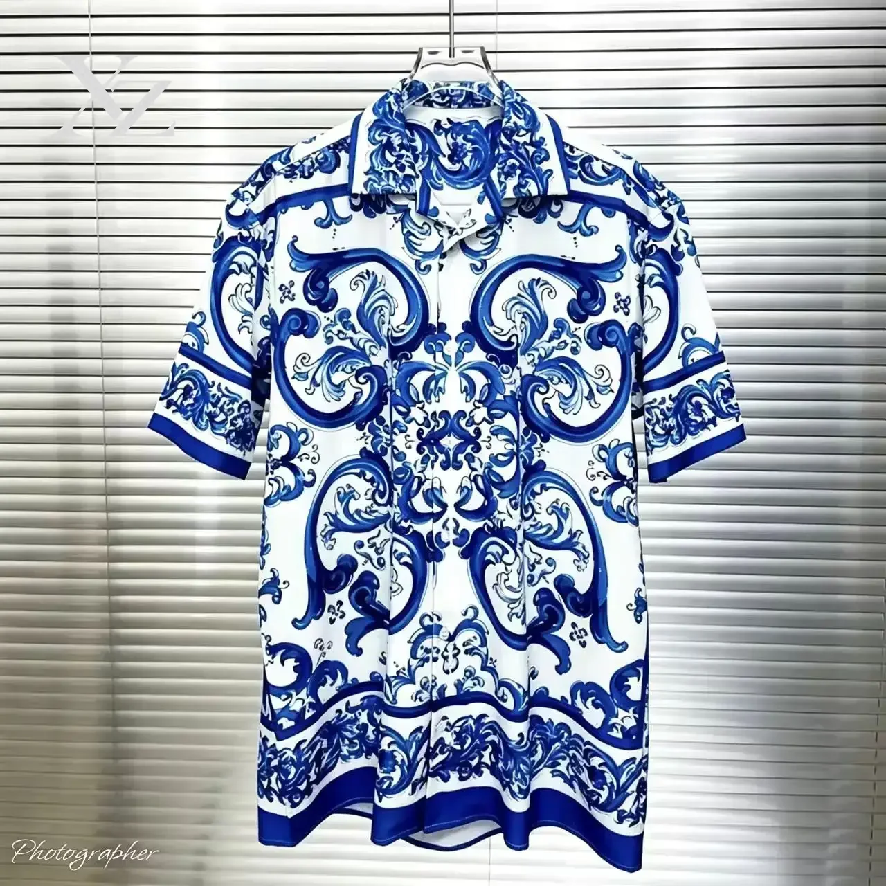 Hot Sale For 2026 Men's Summer Hawaii Shirt Short Sleeved Modern Print Loose Neckline Casual Style New Item Size XS-5XL
