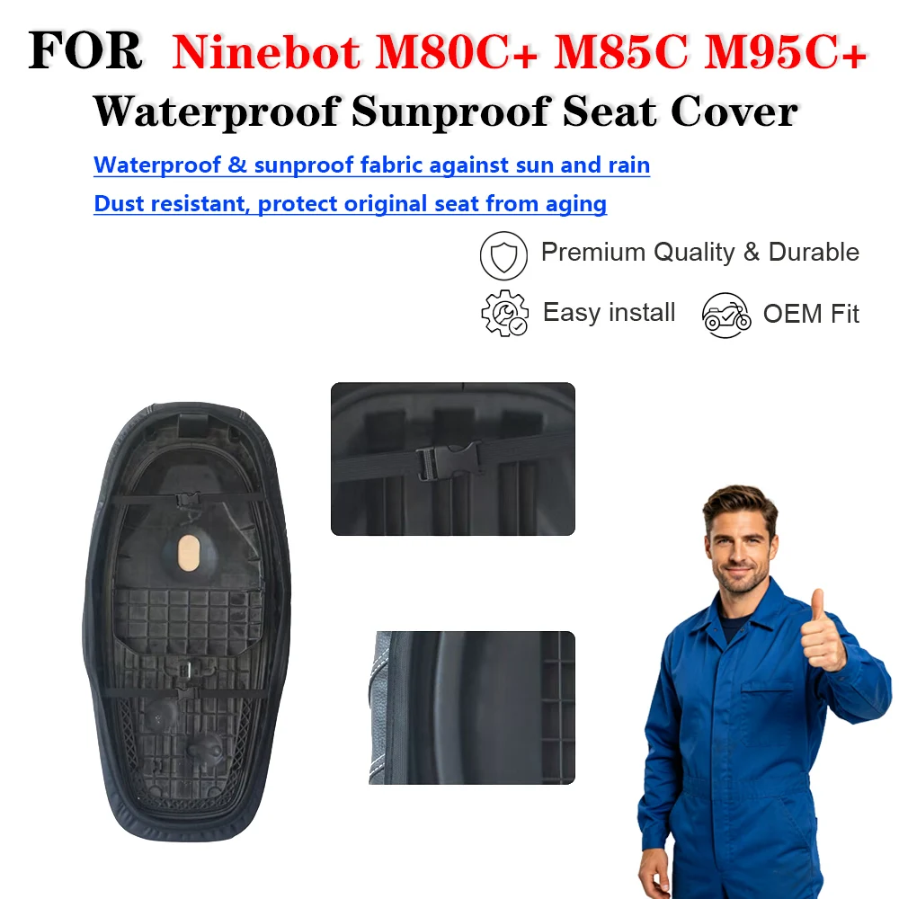 for-ninebot-m80c-m85c-m95c-waterproof-sun-protection-seat-cover-funda-asiento-patinete-electrico