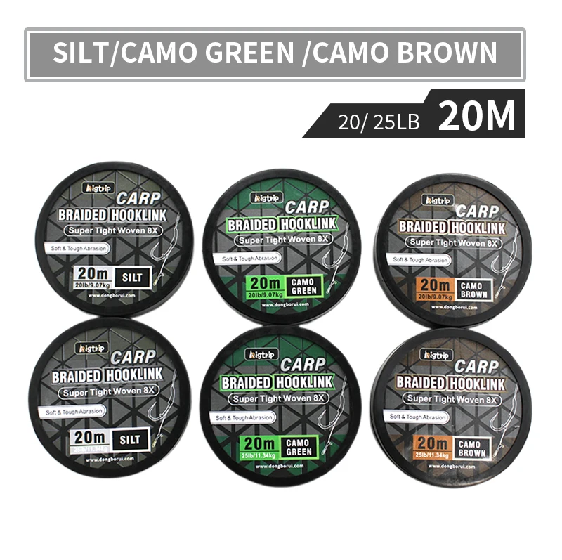 Carp Fishing Hook Link for Ready Tied Carp Rigs