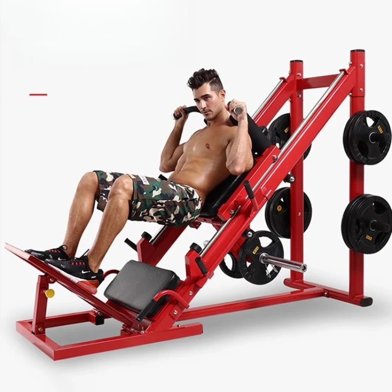

Household 45-degree inverted pedal machine two-in-one dual-purpose Hack squat