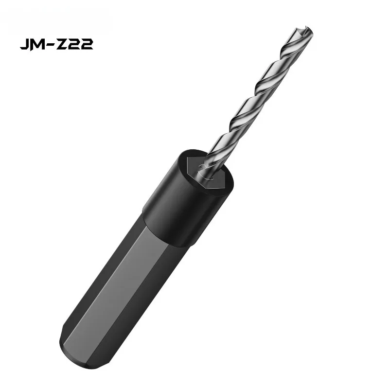 BIESUO JM-Z22 High Speed Steel Bit Carving Head Micro Head Amber Beeswax Hand Twist Hand String Drilling