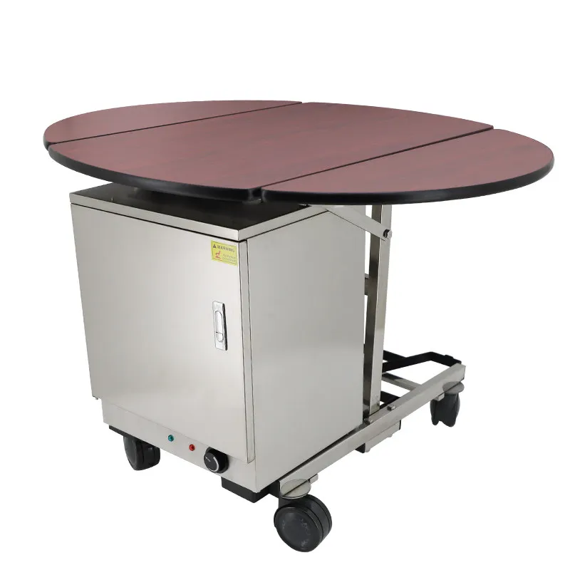 PYH Commercial Banquet Insulation Food Delivery Vehicle Hotel Room High-end  Insulation Box Push Service Vehicle