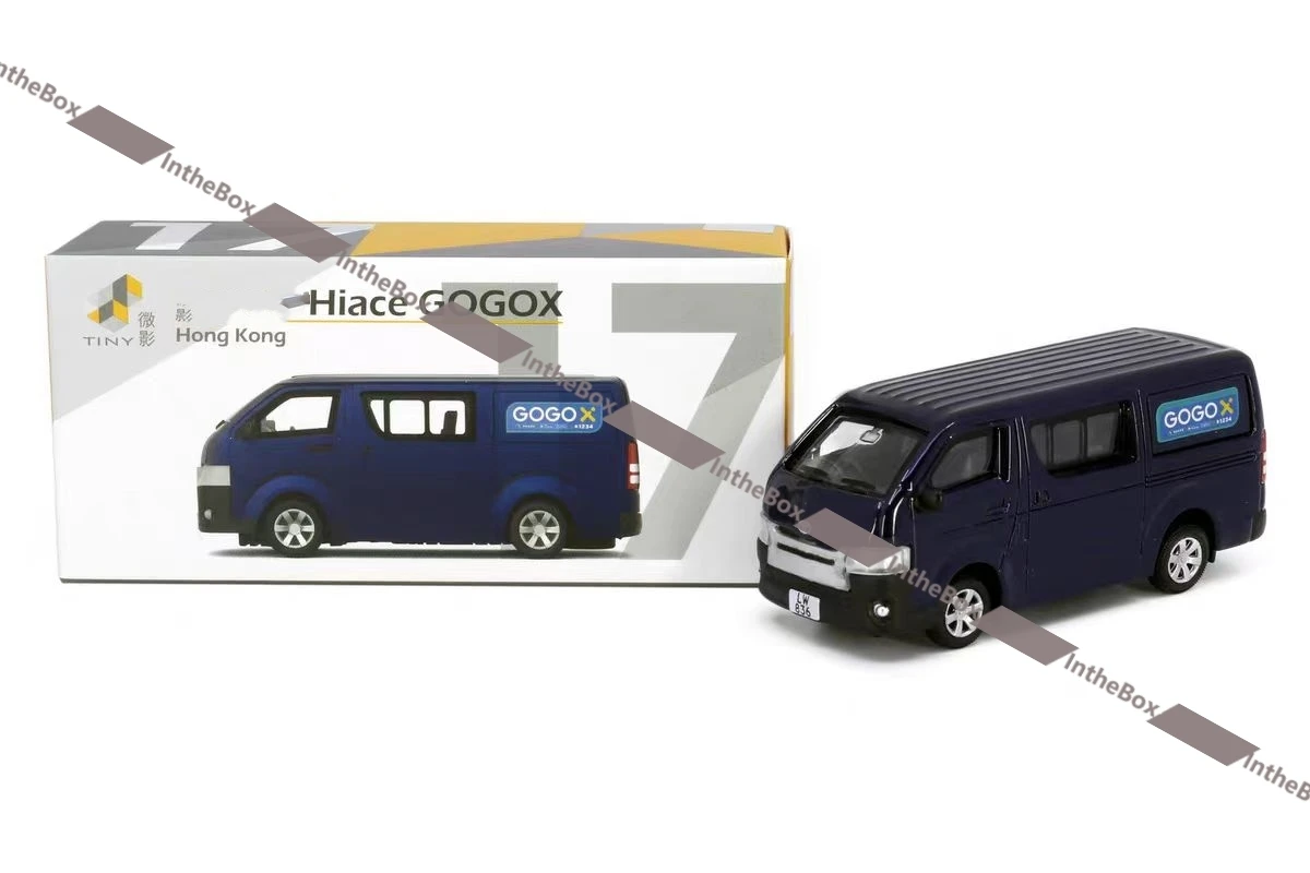 

Крошечная модель 1:64 Hiace GOGOX, коллекция автомобилей, лимитированная коллекция, хобби-игрушки