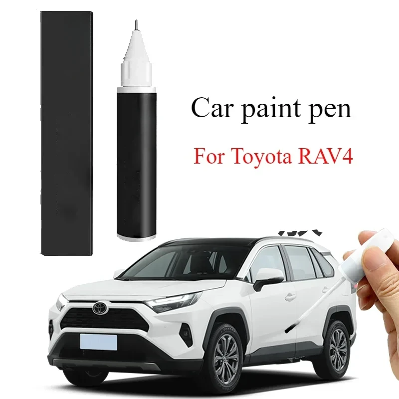 For Toyota RAV4 paint pen pearl white 2023 Rongfang auto accessories car paint repair artifact