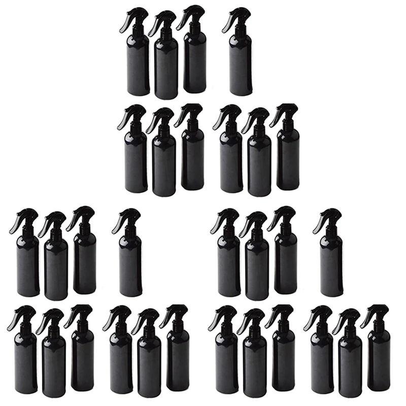 

30Pcs Multifunctional 300ML Plastic Spray Bottle Trigger Sprayer Essential Oil Perfume Container Portable