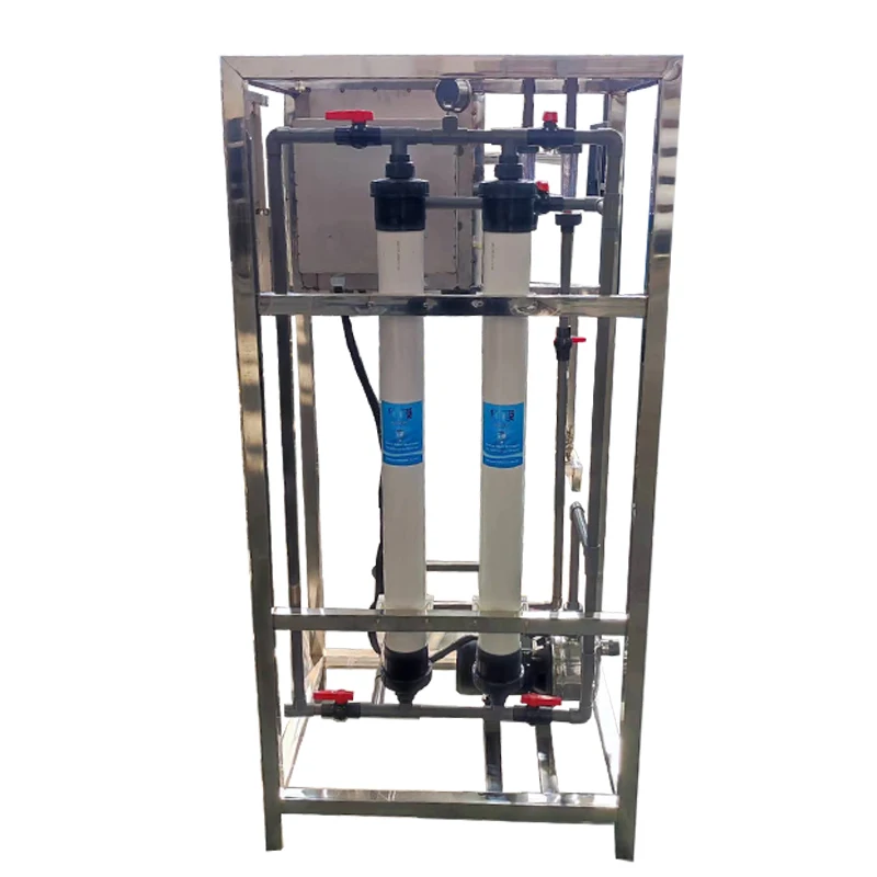 Commercial High Quality Water Treatment System Mechanical Purification Permeation Filtration Featuring Pump Pressure Vessel PLC